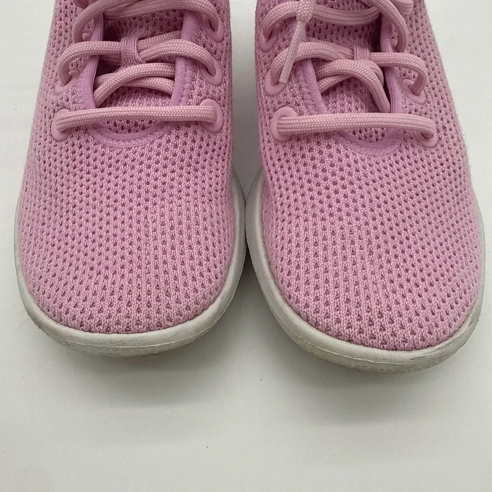 Allbirds Women’s Tree Dasher Tennis Shoes Trainers Size 7 Pink